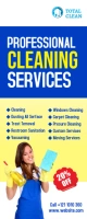 Cleaning Service Roll-Up Roll-up-Banner 2 x 5 Zoll template
