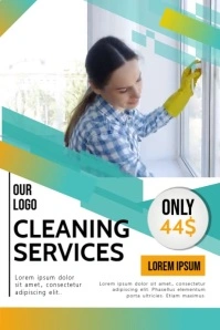 Cleaning services,cleaning Poster template