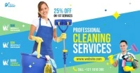 Cleaning Services Ad ภาพที่แชร์บน Facebook template