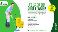 Cleaning Services Ad Wpis na Twittera template