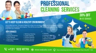 Cleaning Services Ads Digital Display (16:9) template