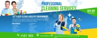 Cleaning Services Ads Twitch-banner template