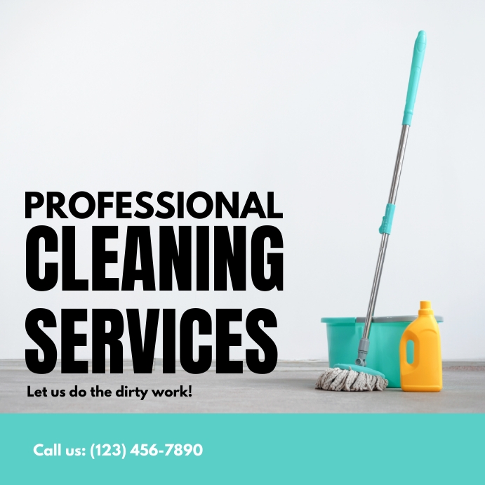 CLEANING SERVICES COMPANY TEMPLATE PosterMyWall