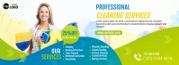 Cleaning Services Facebook Cover template