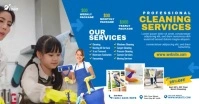 Cleaning Services  Facebook Share Video template