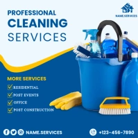 Cleaning Services Instagram template