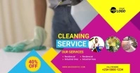 Cleaning Services Template Imagem partilhada do Facebook