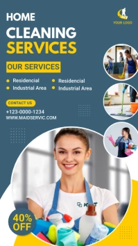 Cleaning Services Template Instagram Story