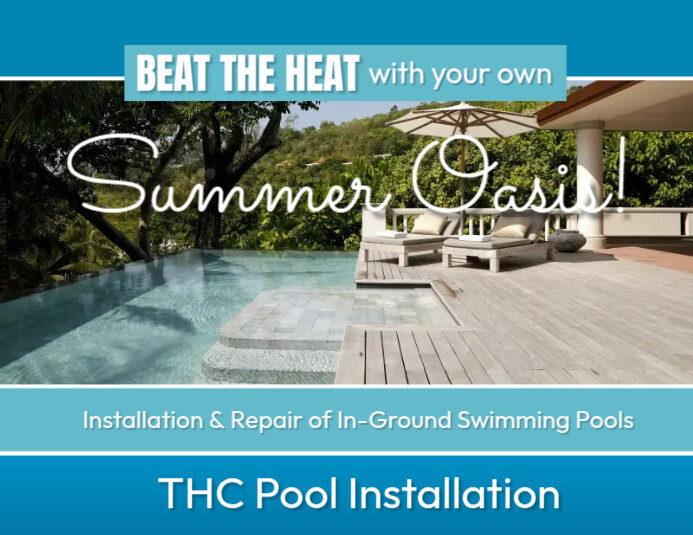 Cleaning Swimming Pool Ads Template | PosterMyWall