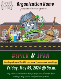 Cleanup Day Flyer Template