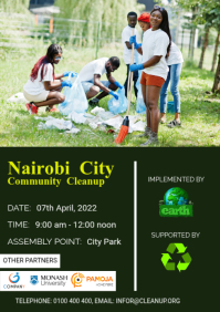 Community Cleanup Event Flyer Template | PosterMyWall