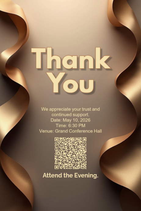 Client Appreciation Poster Template | PosterMyWall