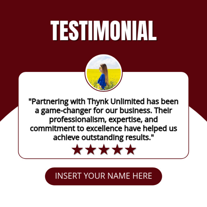 Client Review Template Instagram Post