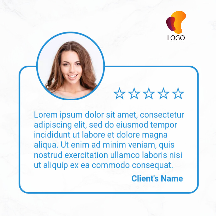 client testimonial Template | PosterMyWall