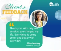 Client Testimonials Ads Medium Reghoek template