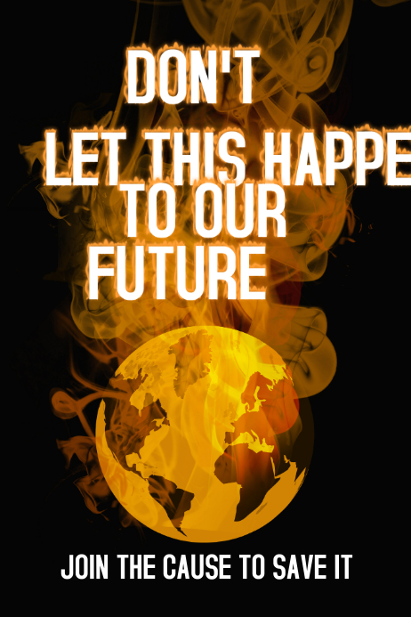 climate change flyer template postermywall climate flyer