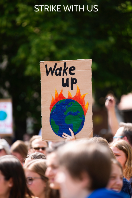 Climate Change Strike Template | PosterMyWall