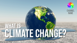 Climate change youtube channel template