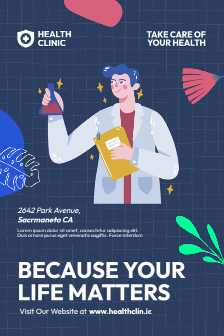 Clinic Poster Template | PosterMyWall