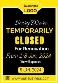 Closed (1) A1 template