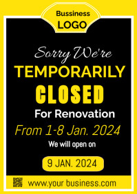 Closed Template | PosterMyWall