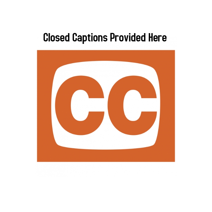 Closed Captions Provided Here Template PosterMyWall