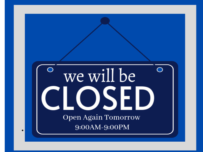 Closed Apresentação template
