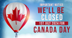 CLOSED FOR CANADA SHOP FACEBOOK COVER DESIGN template