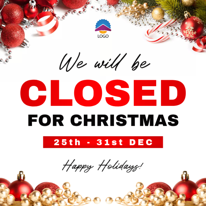 Closed For Christmas Template closed-for-christmas-template