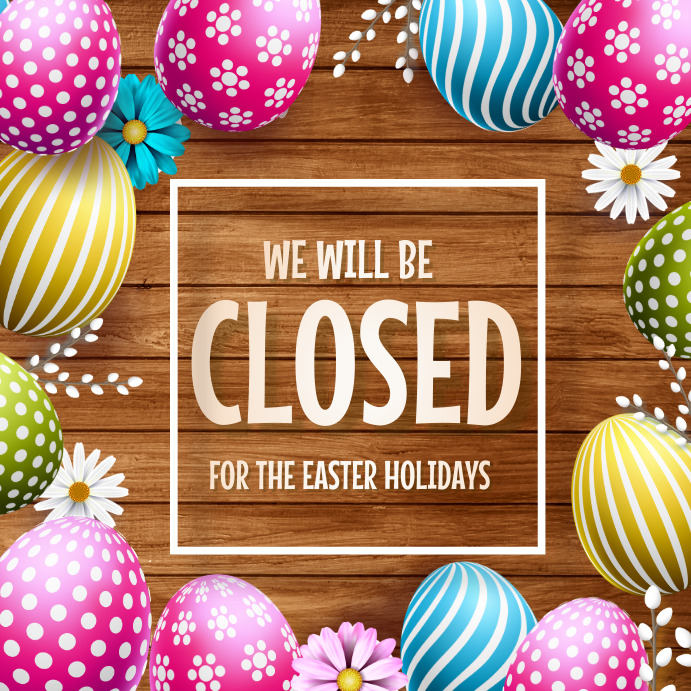 Copy Of Closed For Easter PosterMyWall