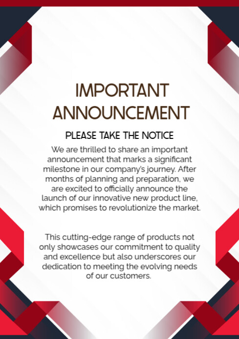 Closed for the day A4 template