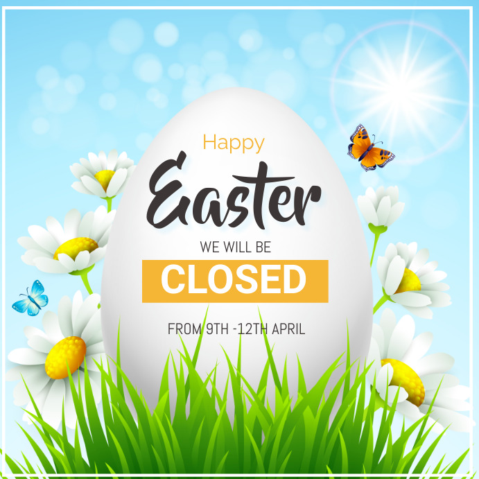 Copy of closed on easter PosterMyWall