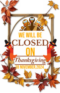 Hvid Closed On Thanksgiving 2024 Tabloid Template