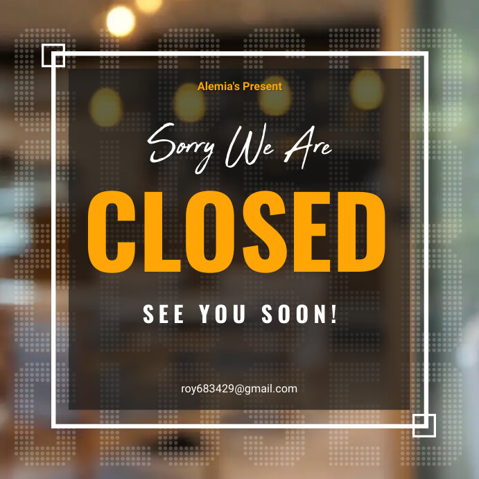 Closed Template Publicação no Instagram