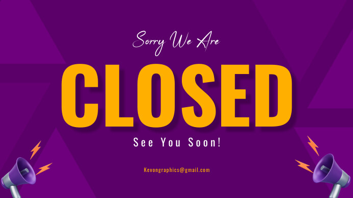 Closed template Presentation (16:9)