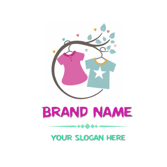 Copy of Cloth Logo Design | PosterMyWall
