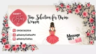 Clothes Facebook Cover Video (16:9) template