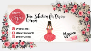 White Women's Fashion Facebook Cover Video Template
