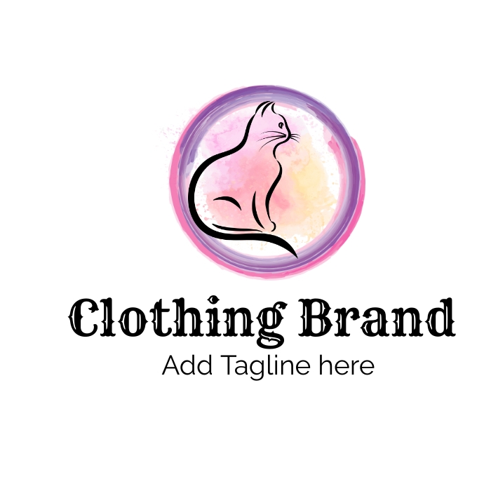 Clothing brand logo / clothes store logo Логотип template