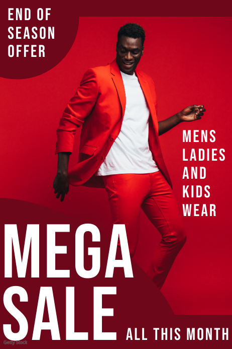 clothing Template | PosterMyWall