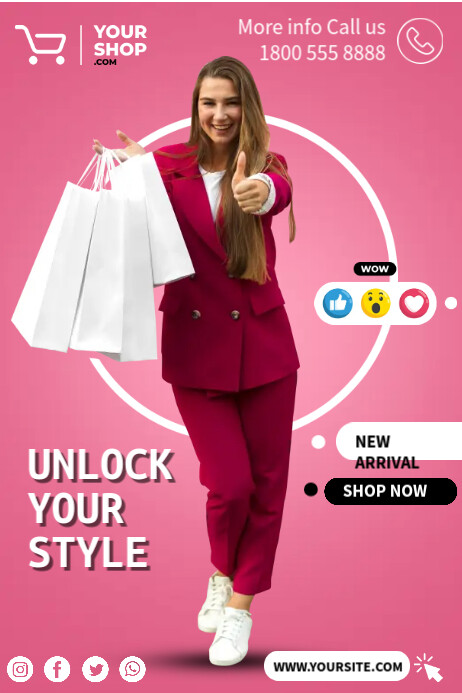 Clothing Sale Poster Template | PosterMyWall