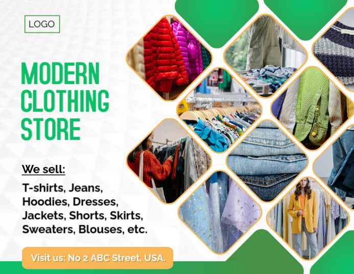 Clothing Store Flyer Design Template | PosterMyWall