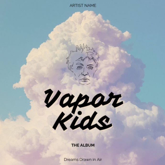 Grey Album Cover Album Covers Template | PosterMyWall