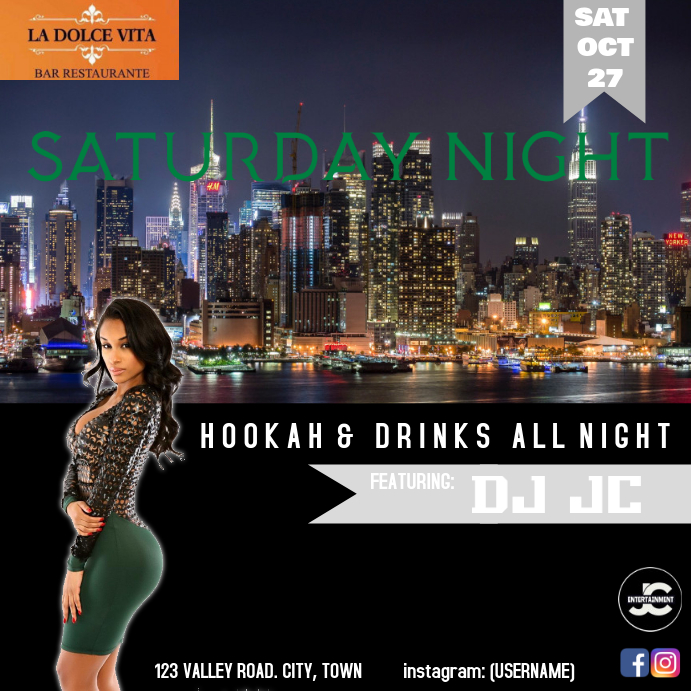 Copy of CLUB/BAR FLYER | PosterMyWall