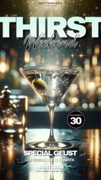CLUB COCKTAIL party design template