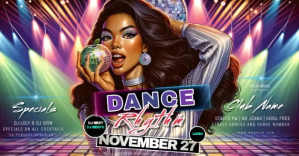 CLUB dance PARTY INVITATION VIDEO TEMPLATE Facebook 共享图片
