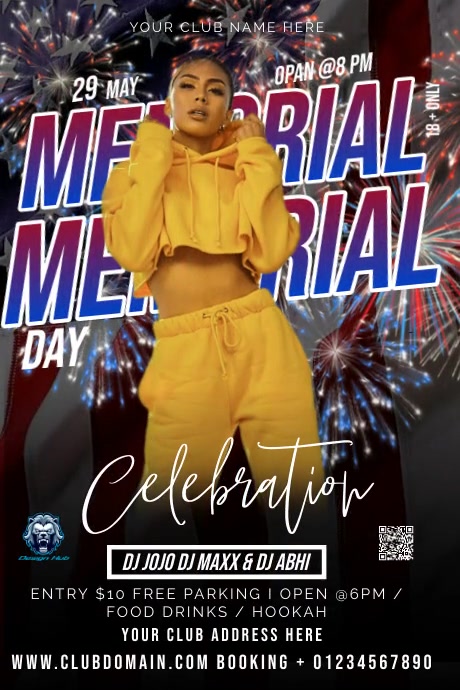 Club Poster Layout CLUB Template | PosterMyWall