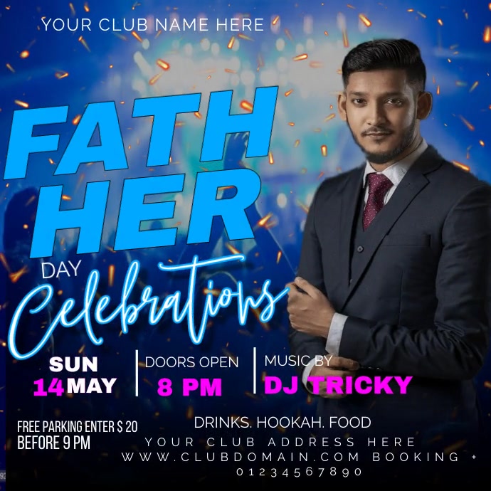 CLUB Template | PosterMyWall