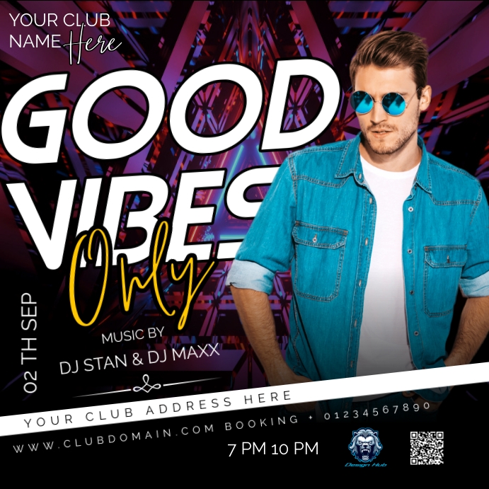 CLUB Template | PosterMyWall