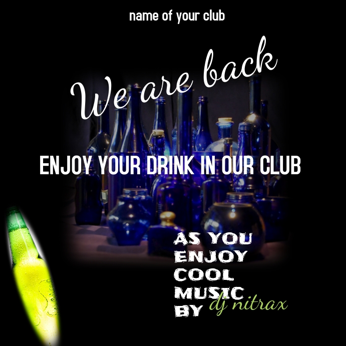 club Template | PosterMyWall